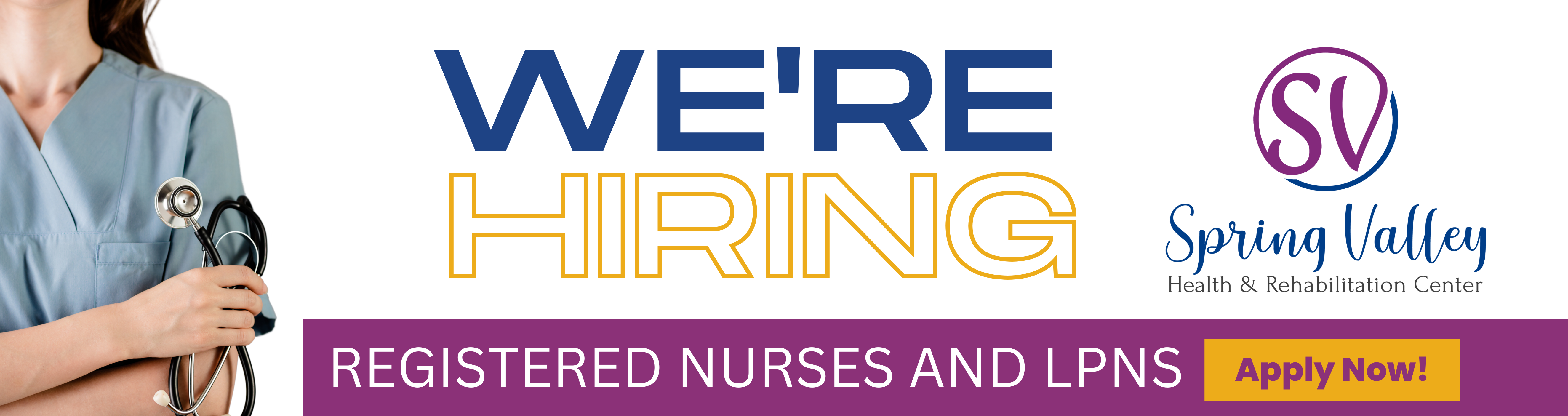 Spring Valley Hiring Nurses