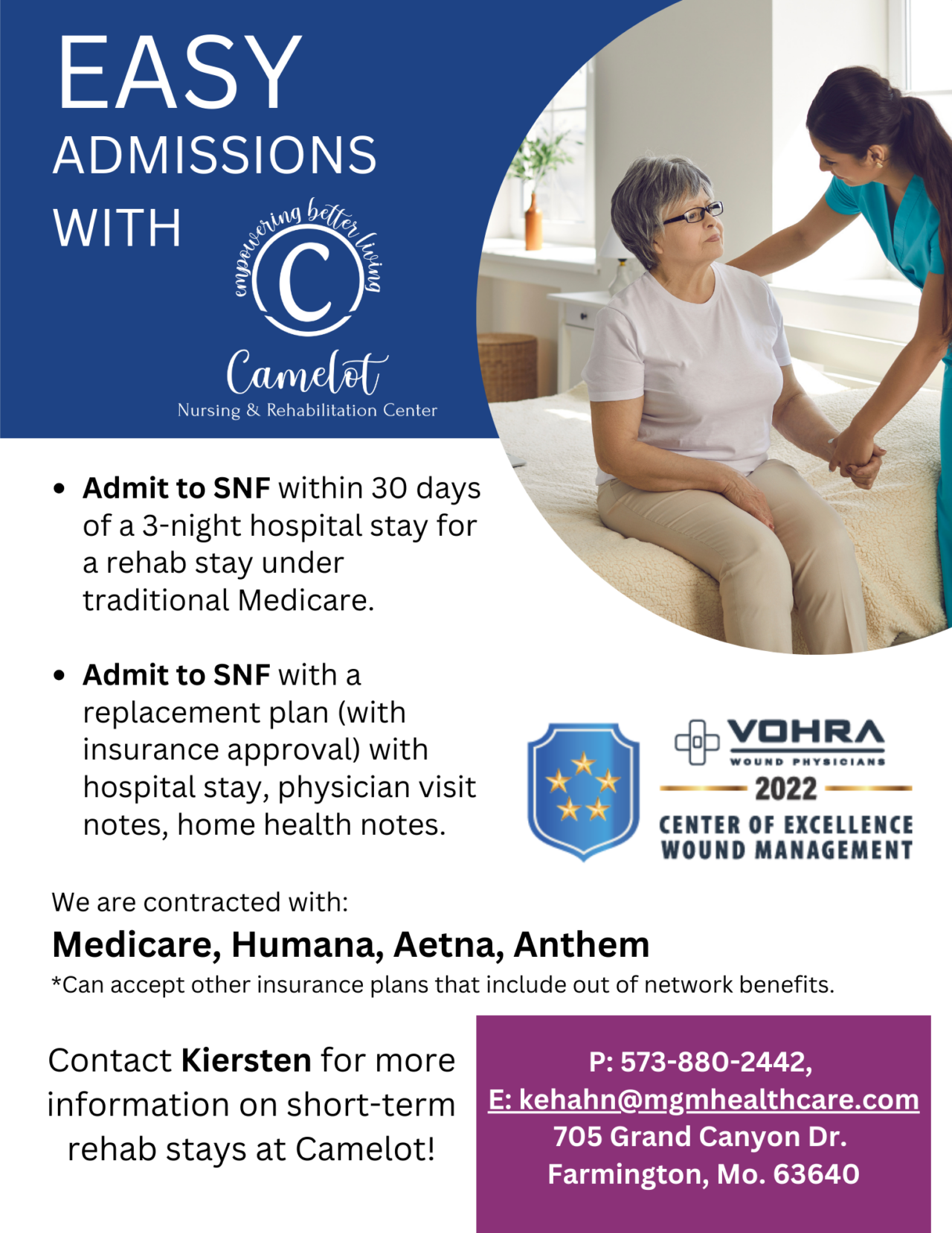 MGM Healthcare Sales and Recruiting Marketing Materials